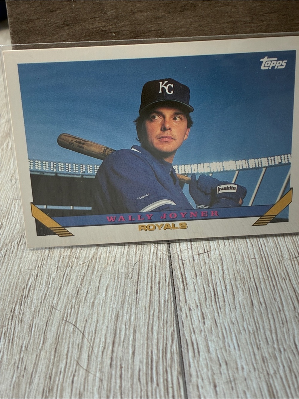 Topps Wally Joyner Card - Blue, White, Gold